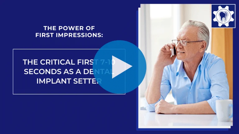 Setter Center Manager Fono Vakalahi reveals how the first 7-10 seconds of patient interaction can make or break your connection. Learn practical techniques for creating positive first impressions that establish rapport, build trust, and set the foundation for successful appointment setting.
