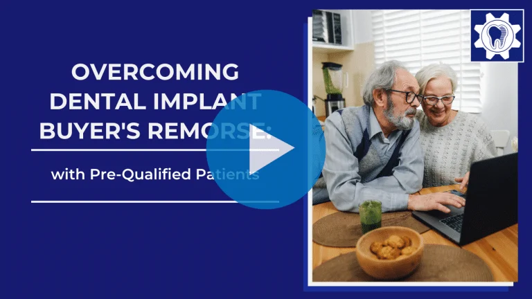 A success coach shares insights on addressing dental implant sticker shock through effective pre-qualification. Learn how early financial discussions, educational approaches, and transparent communication help patients make confident treatment decisions without experiencing buyer's remorse.